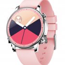 V Full Round Full Touch Smart Bracelet Heart Rate Blood Pressure Blood Oxygen Exercise Sleep Waterpr