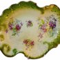 Antique 1890s Grimwade Bros England Porcelain Dish Floral