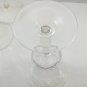 Four Vintage Crystal Liqueur Sherry Glasses