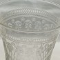 Four Vintage Crystal Liqueur Sherry Glasses