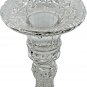 Pair of Vintage Glass Candle Holders