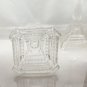 Pair of Vintage Glass Candle Holders