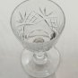 Vintage crystal shot glases 6 pieces