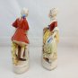 Antique bookend figurines Germany Carl Schneider factory Grafenthal 1878-1886(Y311-12)