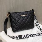 Trendy PU Leather Messenger Bag for Women – Small Crossbody Purse with Chain, Stylish Shoulder Bag