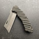 Tanto Folding Knife N690 Steel With Clip Tanto Folding Knife N690 Steel With Clip