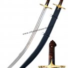 Turkish Kilij Karabela With Scabbard, Carbon Steel Handmade Sword Turkish Kilij Karabela With Scabbard, Carbon Steel Handmade Sword