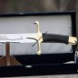 Ertugrul Sword With Leather Brass Detail Scabbard Dirilis Ertugrul Ghazi Sword