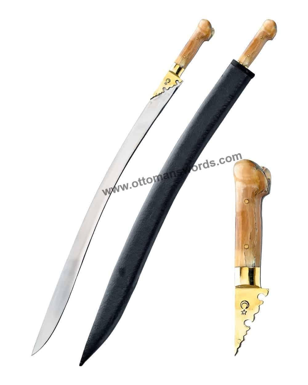 Yatagan Sword Ram Horn