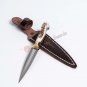Deer Antler Double Edged Dagger