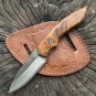 Internal Lock Pocket Knife Walnut Handle