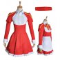 Sword Art Online Lisbeth Maid Cosplay Costume Halloween Outfit Women cosplay costume