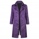Batman The Dark Knight Joker cosplay costume ONLY COAT Christmas Party Fancy Outfits