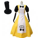 Bill Cipher Human ver Female Princess Cosplay Costume dress