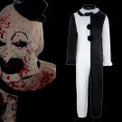Terrifier 2 Art the Clown Cosplay Costume Jumpsuit Halloween Carnival Suit Terrifier 2 Art the Clown Cosplay Costume Jumpsuit Halloween Carnival Suit