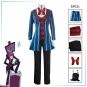 Hazbin Hotel Vox Cosplay Costume Uniform Adult Halloween Outfit Full Set