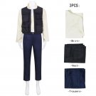 Han Solo Cosplay Costume Adult Jacket Uniform Halloween Star Wars Costume