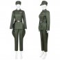 Star Wars Imperial Officer Olive Green Uniform Cosplay Costume Women Halloween Costume