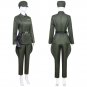 Star Wars Imperial Officer Olive Green Uniform Cosplay Costume Women Halloween Costume