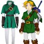 Legend of Zelda Zelda Link Cosplay Costume Link Green Costume Halloween Cosplay Costume