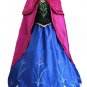 Frozen Anna Cosplay Costume Princess Anna Cosplay Dress Halloween Princess Costume