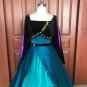 Frozen Anna Cosplay Costume Princess Anna Cosplay Dress Halloween Princess Costume
