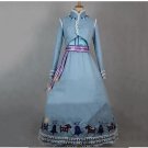 Frozen Anna Cosplay Costume Princess Anna Cosplay Dress Halloween Princess Costume