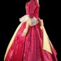 Princess Belle cosplay costume belle red costume Women Halloween Dress