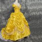 Princess Belle cosplay costume belle yellow costume Women Halloween Dress