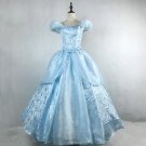 Princess Dress Cinderella cosplay costume women Cinderella Blue Dress Cosplay Costume