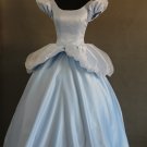 Princess Cinderella Cosplay Costume New  Women light Blue Dress Cosplay Costume Adult