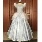 Princess Cinderella Cosplay Costume New  Women light Blue Dress Cosplay Costume Adult