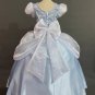 New Version Princess Cinderella Cosplay Costume New Women light silver Dress Cosplay Costume Adult