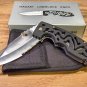 Maxam Liner Lock Style with Textured Grip Handle Pocket Knife