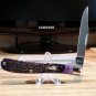 Case XX Slim Line Trapper Utility Purple Haze Bone Pocket Knife