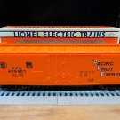 Lionel Pacific Fruit Express Reefer O Scale 027 Gauge