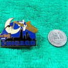 Hard Rock Hotel Chicago Moon Playing Saxophone Jazz Pin
