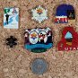 2002 Olympics Salt Lake City Utah Pins Lot of 6