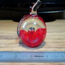 Apple Paperweight Glass Art Joe St Clair