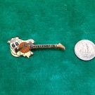 Hard Rock Cafe Los Angeles Yellow Route 66 Telecaster Guitar Pin
