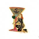 Hard Rock Cocktail Las Vegas Cocktail Girl Pin