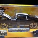 1967 Shelby GT-500 Bigtime Muscle Jada 1:24 Scale Diecast Black White