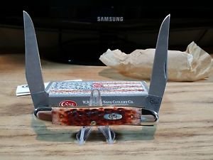Case XX Muskrat Caramel Bone Pocket Knife
