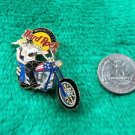 Hard Rock Cafe Washington DC Man and Woman on Motorcycle Limited Edition Pin