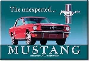 Ford Mustang The Unexpected Refrigerator Ice Box Magnet