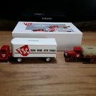 1937 Ford Truck and Trailer and 1940 Chevrolet Truck TSC Transport Set Ertl 1:43