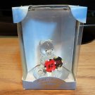 LOVINBOX Glass Bear with Poker Chips 22KT Gold Trim