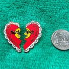 Hard Rock Cafe Chicago Valentine's Day Broken Heart Pin