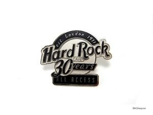 Hard Rock Cafe All Access 30 Years Pin