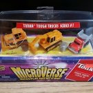 Tonka Tough Trucks Series 1 Bull Dozer Crane Dump Truck Microverse Kenner